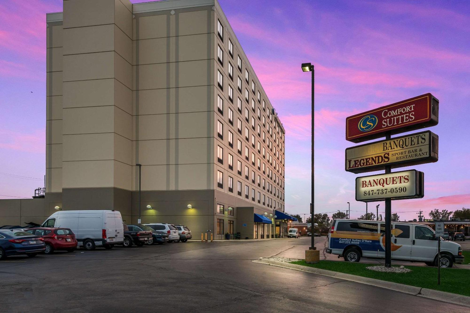 Comfort Suites Chicago O'Hare Airport Schiller Park Exterior photo